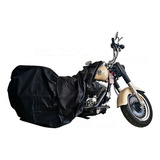Capa Para Moto Custom Harley  Shadow  Boulevard  Vulcan Gg Cor Preto