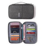 Capa Para Porta passaporte Sl060 Compact   Cinza