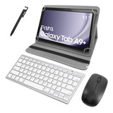 Capa Para Tablet Galaxy X210 X215 Com Teclado +mouse +brinde