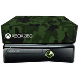 Capa Para Xbox 360 Slim E Super Slim Camuflada