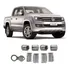 Capa Pino Cromada Para Bico Valvula Roda Volkswagen Amarok