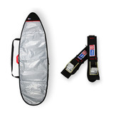 Capa Prancha Surf Refletiva Espuma 6 4 A 6 7 Fita Rack 5m