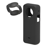 Capa Preta Em Silicone Para Insta360 X3 Blackbag