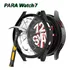 Capa Protetora Case Com Pelicula De Vidro Embutida Marca 123smart Compativel Com Samsung Galaxy Watch 7 44mm Sm-l310 L315 - Preto