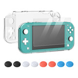 Capa Protetora E Protetor De Tela De Vidro Para Switch Lite