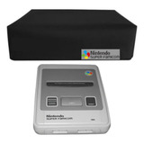 Capa Protetora P  Nintendo Super Famicon Preta Anti Poeira