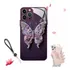 Capa Protetora Para Celular Com Padrão De Borboleta 3d