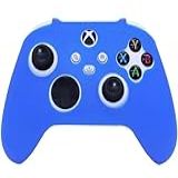 Capa Protetora Para Controle Joystick Xbox Series S X Silicone Alta Proteção (azul)