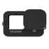 Capa Protetora Silicone Lente E Câmera Preta Para Gopro 9