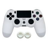 Capa Protetora Skin Silicone Para Controle Ps4   Par Grip