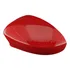 Capa Retrovisor Fiat Punto 2009 2010 2011 Esquerdo Vermelho