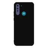 Capa Silicone Aveludada Preta