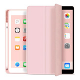 Capa Silicone Smart Flip Para iPad Air 4 5 Geração 10 9 Cor Rosa