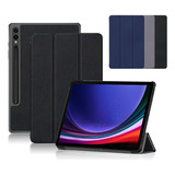 Capa Smart Book Para Samsung Galaxy Tab S9+/ S9 Fe+ 12,4