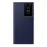 Capa Smart Clear View Galaxy S22 Ultra Tela 6.8 Cor Azul-marinho Liso