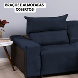 Capa Sofa Retratil Reclinavel