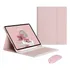 Capa Tablet+teclado+mouse Para iPad 10.2'' 9ª 8ª 7ª Geração Cor Sakura Pink + Pink Keyboard + Pink Carregamento Bluetooth Mouse