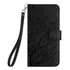 Capa Tipo Carteira Emboss Tree Leather Cards Solt Para Capa