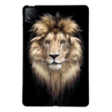 Capa Tpu Pintada Com Leão Para Infinix Xpad