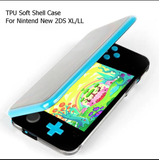 Capa Tpu Soft Shell Cover Case Proteção Para Nintendo 2ds Xl