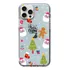Capa Transparente Com Estampa De Natal Para iPhone 15/14/13/