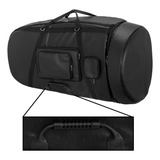 Capa Tuba J981 Couro Pvc Emborrachado Pelúcia Protection Bag