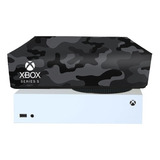 Capa Xbox Series S   Camuflada Cinza