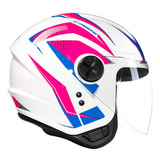 Capacete Aberto Fly Jet Freedom Feminino Masculino