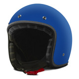 Capacete Aberto Moto Custom Etceter Solid Fosco Promoção