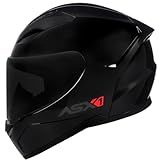 Capacete Automotivo Para Motociclista ASX City Solid Preto  60 