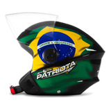 Capacete Bandeira Do Brasil