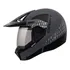 Capacete Bieffe 3 Sport Drift Preto Fosco Grafite Motocross Cor Chumbo Fosco Tamanho Do Capacete 61
