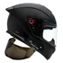 Capacete Bieffe Com Bluetooth Integrado Com Viseira Fume B12