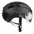 Capacete Ciclismo Aero Bike Speed Triathlon Regulável Casco Cor Preto/preto Tamanho M 54-59cm