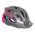 Capacete Ciclismo Bike Mtb Gta Sinalizador Led Cor Cinza/rosa Tamanho M/g