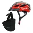 Capacete Ciclismo Led Bike Sinalizador Bolsa Selim Objeto
