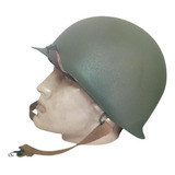 Capacete De Aço Modelo M1 Segunda Guerra Mundial