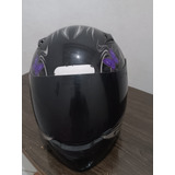 Capacete De Moto, Tamanho 56, Duas Viseiras.