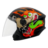 Capacete De Moto Aberto