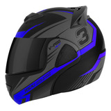 Capacete De Moto Articulado