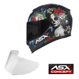 Capacete De Moto Asx
