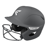 Capacete De Rebatidas De Softball Easton Ghost Matte Charcoa
