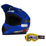 Capacete De Trilha Oculos