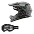 Capacete De Trilha Motocross Off Road + Oculos 788 Infantil