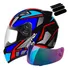 Capacete Ebf Spark Spider Com Viseira Camaleão Extra Brinde