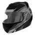 Capacete Escamoteável Pro Tork Cap-576czpta Tam60 V-pro Jet3 Cor Preto/prata Desenho Jet 3 Tamanho Do Capacete 60