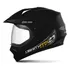 Capacete Esportivo Cross Mx Vision Com Viseira Transparente