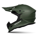 Capacete Etceter Solid Motocross