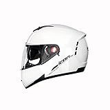 Capacete Fechado Moto Peels Icon Classic Branco/grafite 62