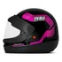Capacete Fechado Pro Tork Feminino Masculino Viseira Cristal